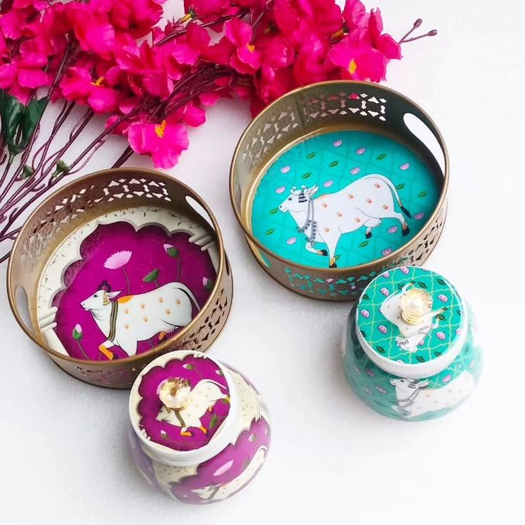 Decorative Pichwai Tray