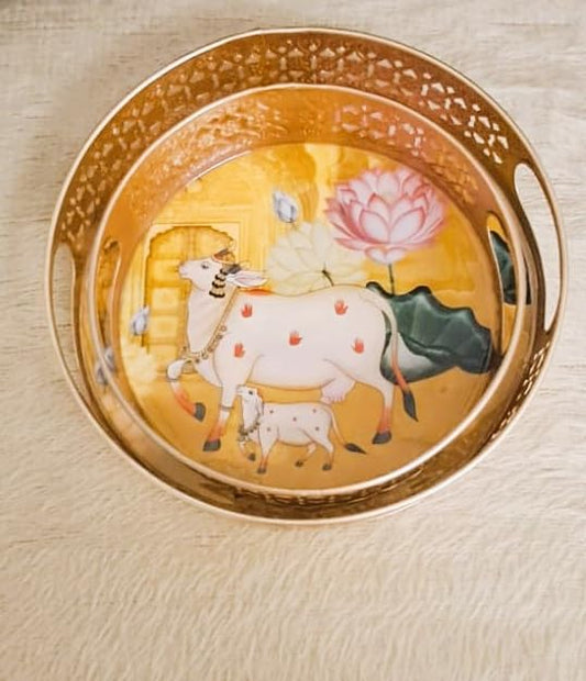 Decorative Pichwai Tray