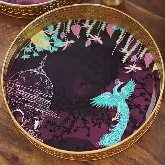 Decorative Pichwai Cow Trays