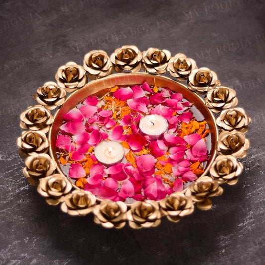 Lotus Urli Diya